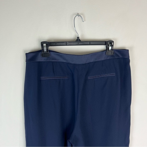 Boden Marlin Wide Leg Careerwear Trouser Pants | Navy Blue | US 12 - Picture 7 of 9